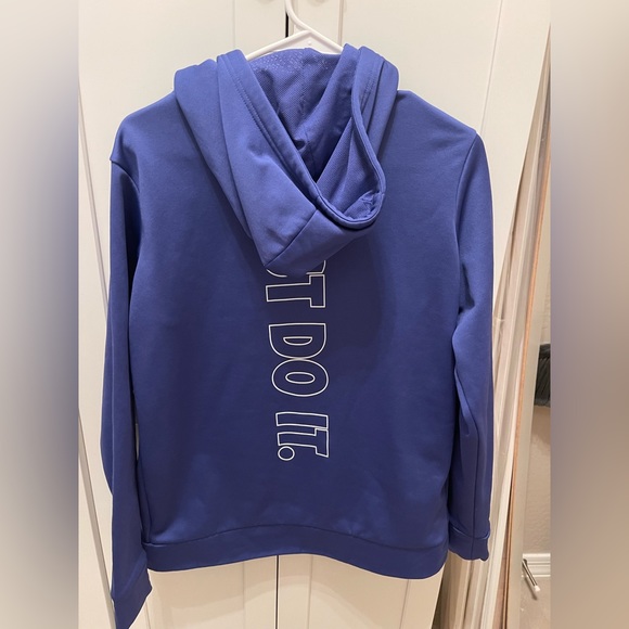 Nike just Do It dark blue violet Dri fit sweatshirt - Picture 3 of 5